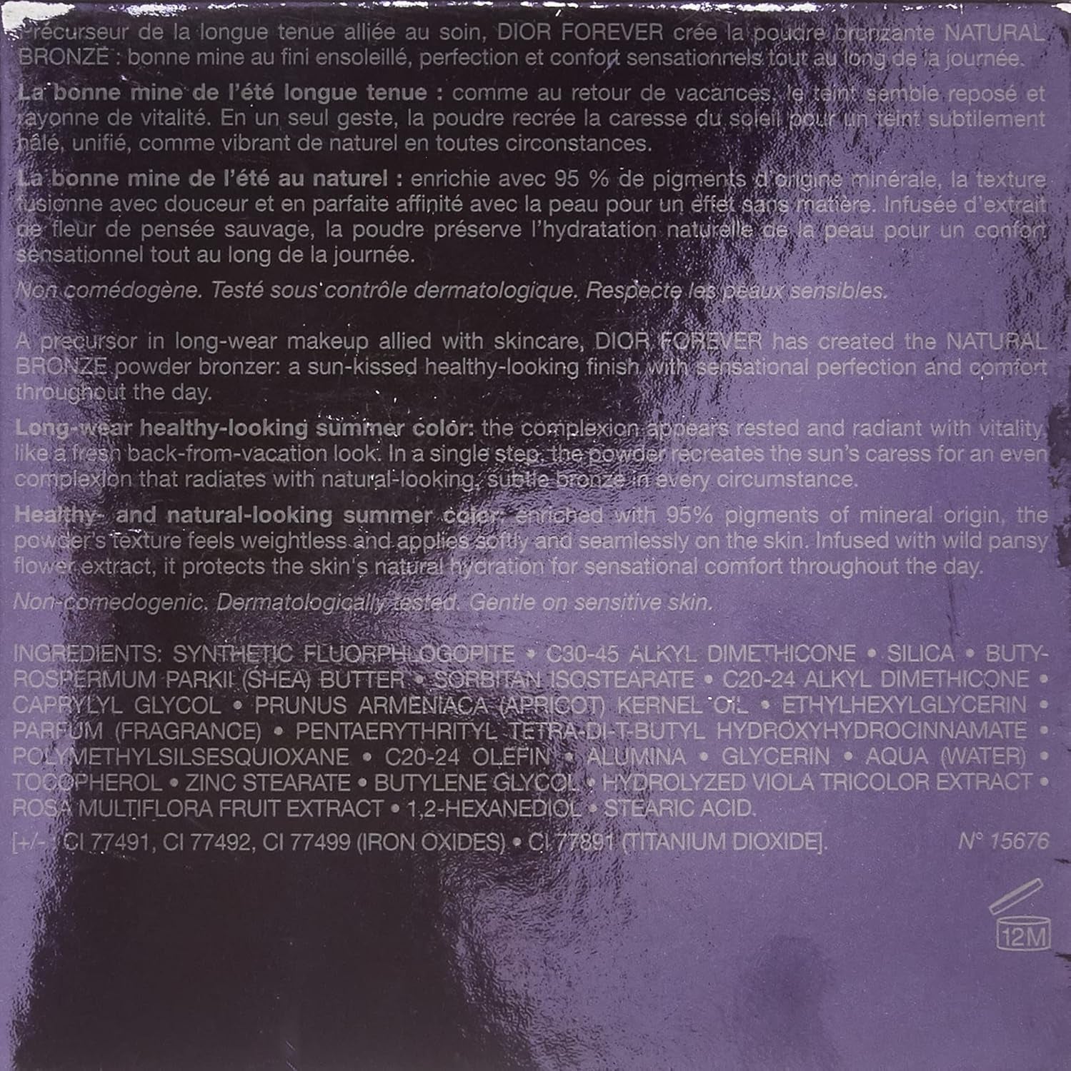 Forever Natural Powder Bronzer (06 Amber Bronze)