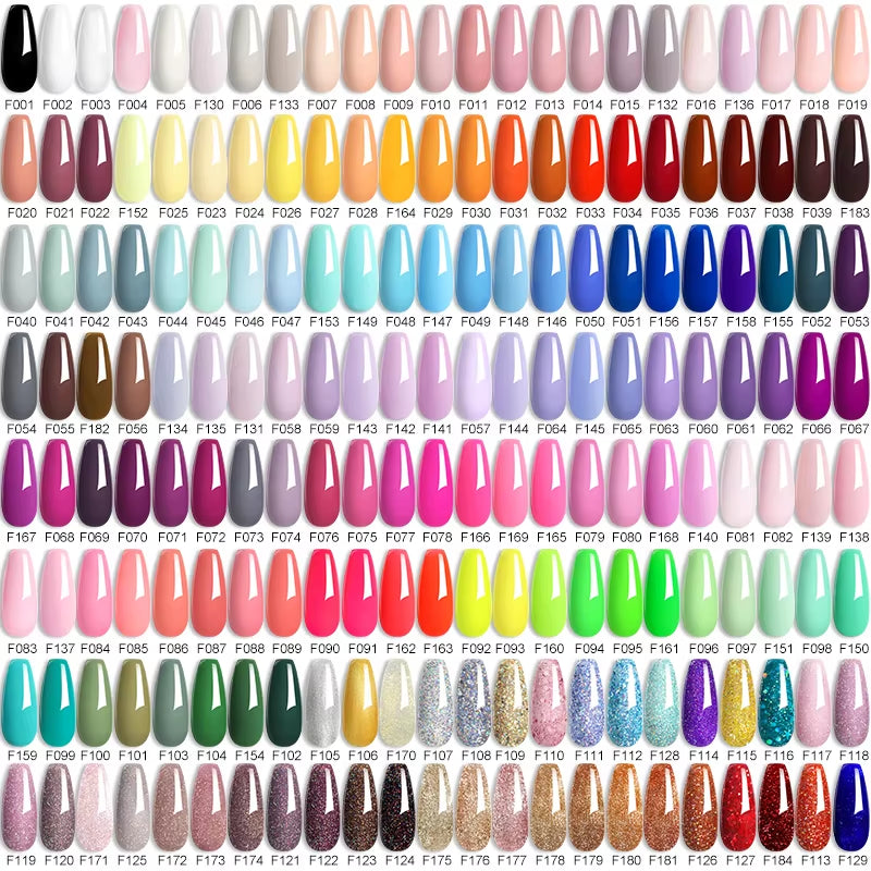 LILYCUTE 7ML Nail Gel Polish Nail Supplies Varnish Semi Permanent Nail Art Manicure Soak off LED UV Gel Nail Varnishes